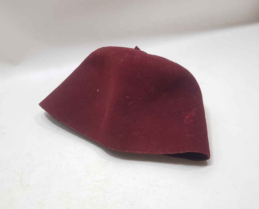 ORİJİNAL ETİKETİYLE OSMANLI DÖNEMİ HAMİDİ TİPTE PAŞA FESİ