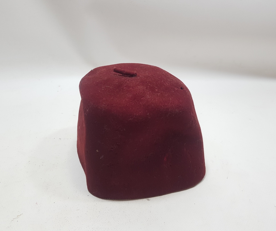 ORİJİNAL ETİKETİYLE OSMANLI DÖNEMİ HAMİDİ TİPTE PAŞA FESİ