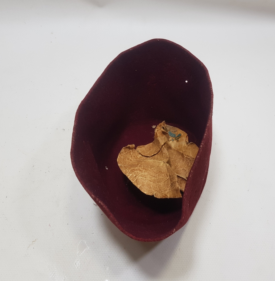 ORİJİNAL ETİKETİYLE OSMANLI DÖNEMİ HAMİDİ TİPTE PAŞA FESİ