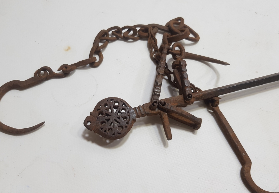 OSMANLI DÖNEMİ KAYSERİ İŞİ EL YAPIMI KANTAR