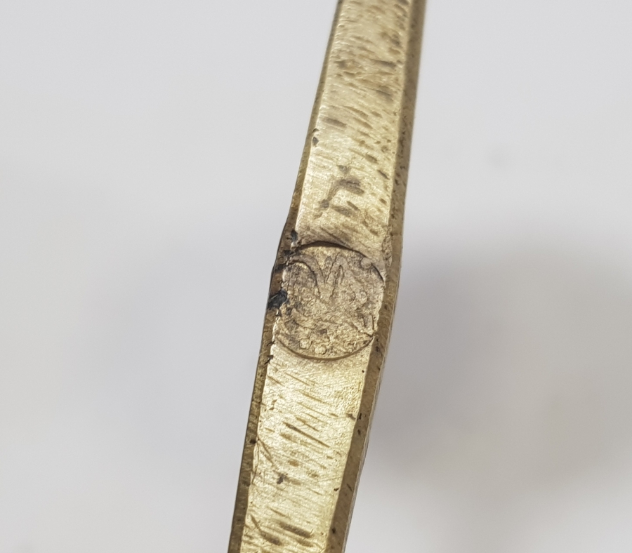 OSMANLI DÖNEMİ SÜLEYMANİYE DAMGALI ÇOK NADİR HAMUR KESME ALETİ