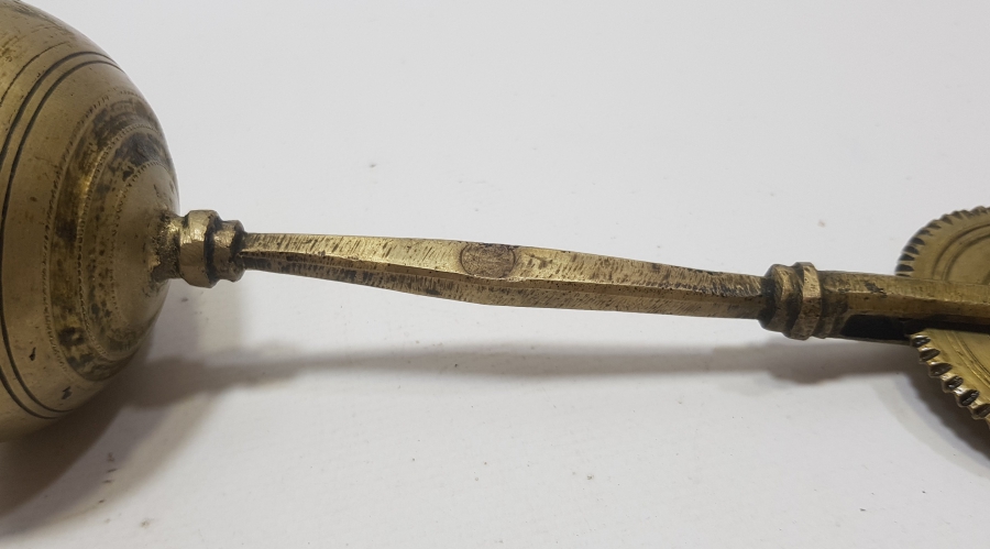 OSMANLI DÖNEMİ SÜLEYMANİYE DAMGALI ÇOK NADİR HAMUR KESME ALETİ