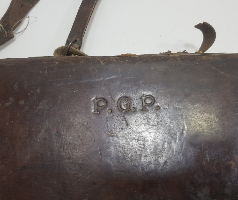 OSMANLI DÖNEMİ DERİDEN MAMUL TÜFEK KILIFI