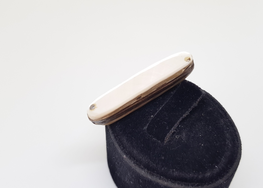 ANTİKA ALMAN YAPIMI SEDEF SAPLI MİNİ ÇAKI