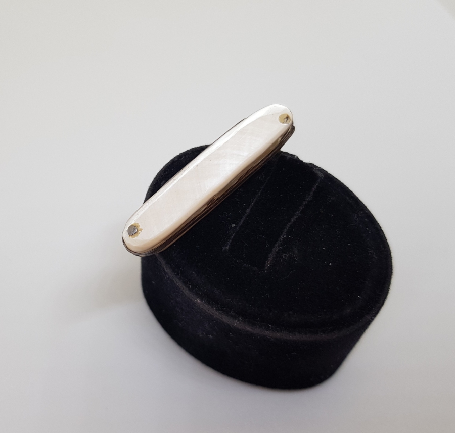 ANTİKA ALMAN YAPIMI SEDEF SAPLI MİNİ ÇAKI