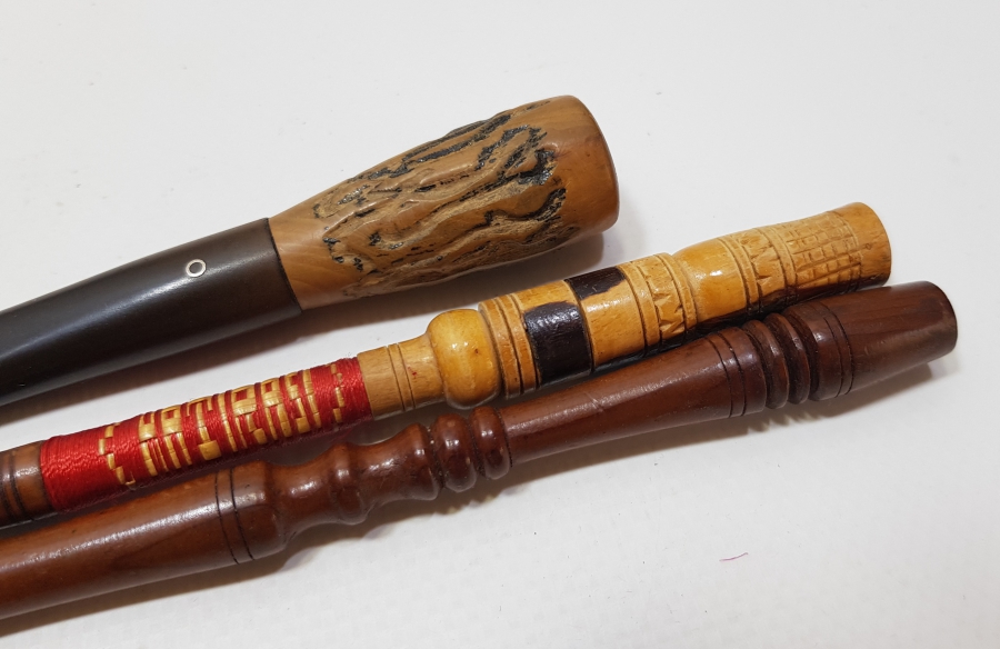 EL YAPIMI ANTİKA SİGARA AĞIZLIĞI LOTU