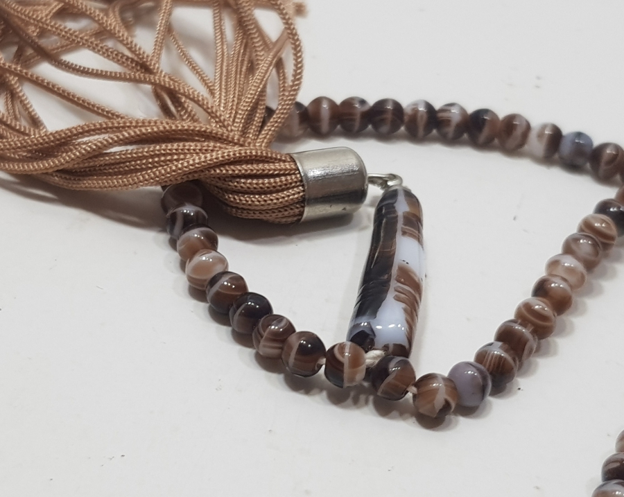 NADİR RENKTE OSMANLI DÖNEMİ BEYKOZ NAMAZ TESPİHİ