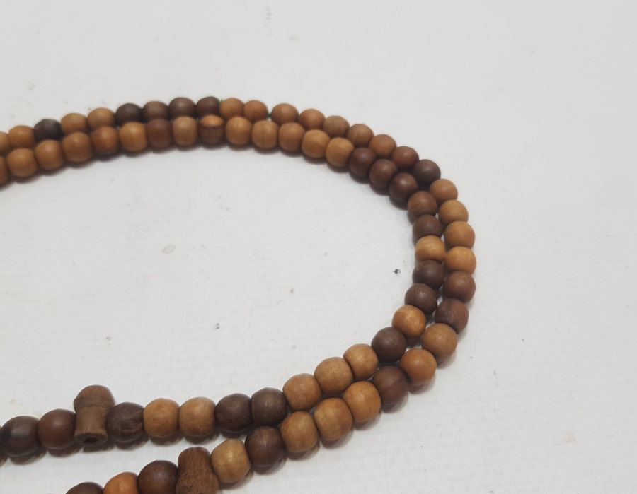 OSMANLI DÖNEMİ EL YAPIMI AHŞAP NAMAZ - ZİKİR TESPİHİ