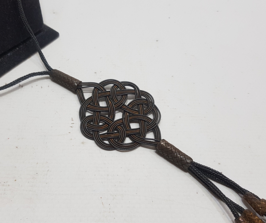 ÖZEL YAPIM TRABZON İŞİ HASIR ÖRME GERDANLIK