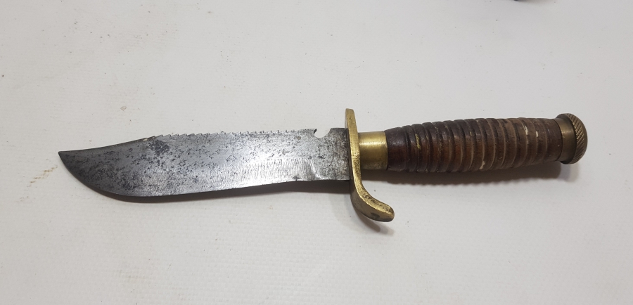 TAMAMI EL YAPIMI ANTİKA KOMANDO BIÇAĞI