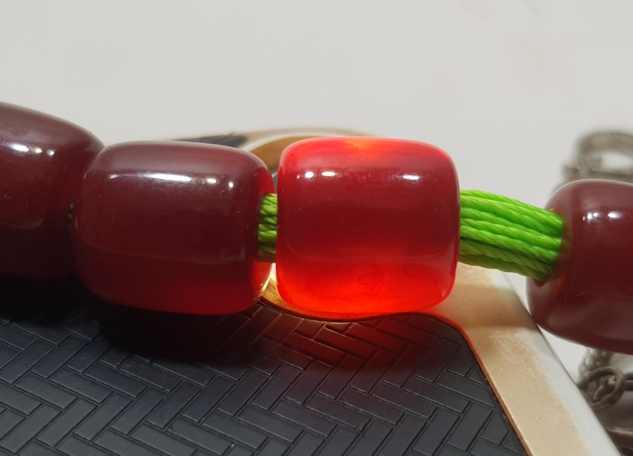 OSMANLI DÖNEMİ SIKMA KEHRİBAR ZAZA TESPİHİ