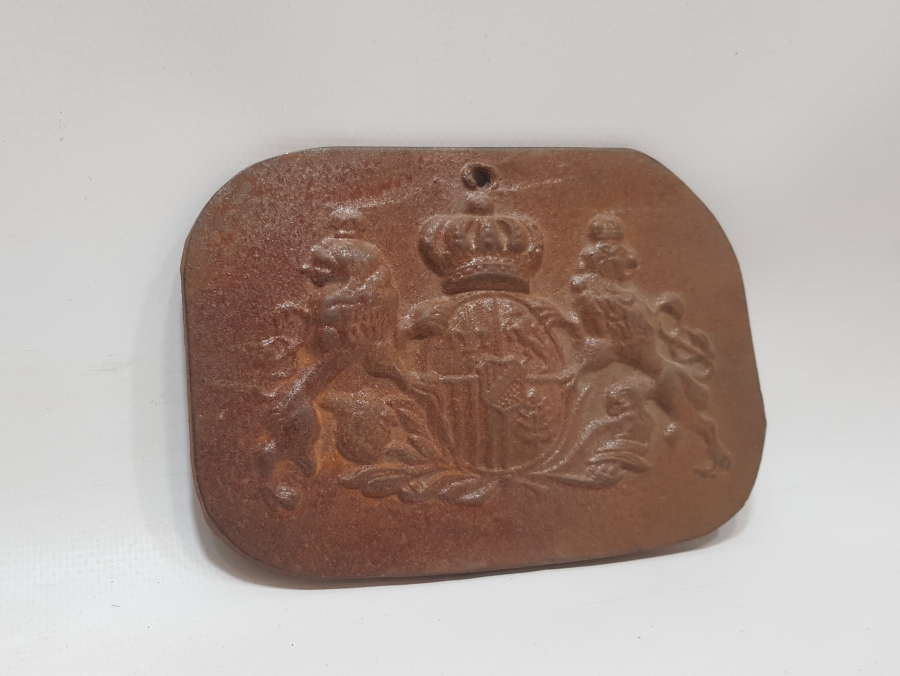 ÜZERİ KABARTMA İŞÇİLİKL OSMANLI DÖNEMİ İNGİLİZ PARA KASASI PLAKASI