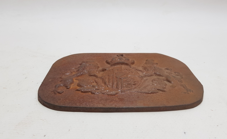 ÜZERİ KABARTMA İŞÇİLİKL OSMANLI DÖNEMİ İNGİLİZ PARA KASASI PLAKASI