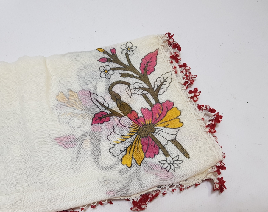 İPEK İĞNE OYALI YAZMASI TOKAT BASKISI ANTİKA OYALI YAZMA