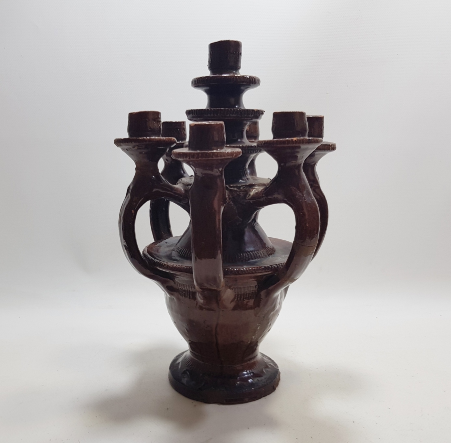 TEKKE İŞİ BÜYÜK BOY ANTİKA TOKAT MUMLUK