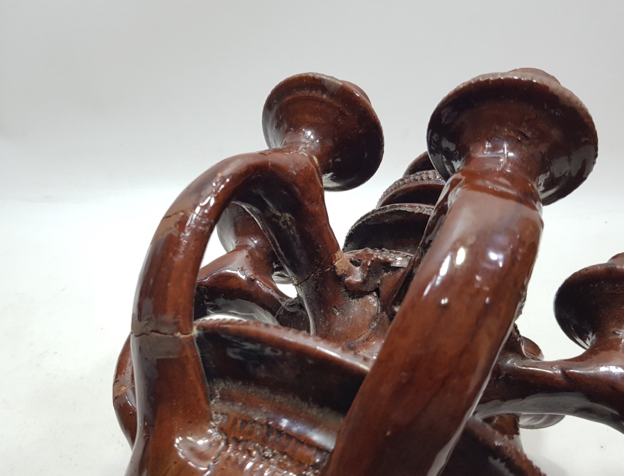 TEKKE İŞİ BÜYÜK BOY ANTİKA TOKAT MUMLUK