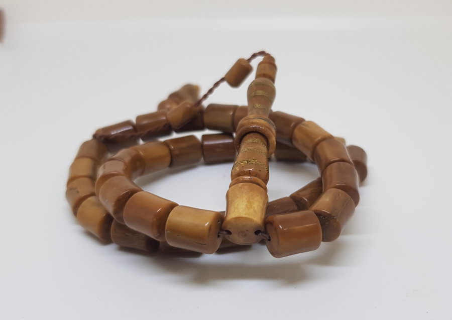 İMAMESİ PİRİNÇ SARMA İŞÇİLİKLİ KAPSÜL KESİM KUKA TESPİH