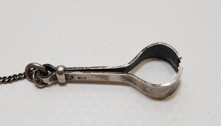 ÇOK NADİR GÜMÜŞTEN MAMUL AVRUPA SİGARA TUTMACI