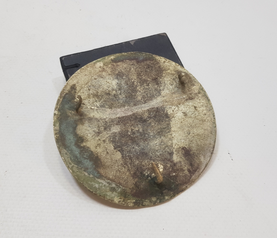 CUMHURİYET BAŞLARI ÇOK NADİR TEYYARE CEMİYETİ YARDIM KUMBARASI ÖN PLAKASI