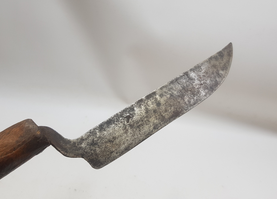 OSMANLI DÖNEMİ BURSA İŞİ ÇOK NADİR PRİMİTİF DÖNER BIÇAĞI