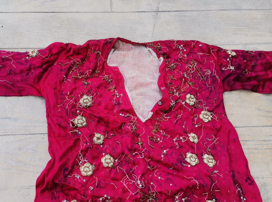 OSMANLI DÖNEMİ BALIKESİR YÖRESİ SIRMA İŞÇİLİKLİ BİNDALLI