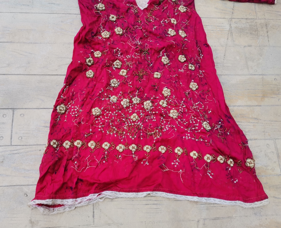 OSMANLI DÖNEMİ BALIKESİR YÖRESİ SIRMA İŞÇİLİKLİ BİNDALLI