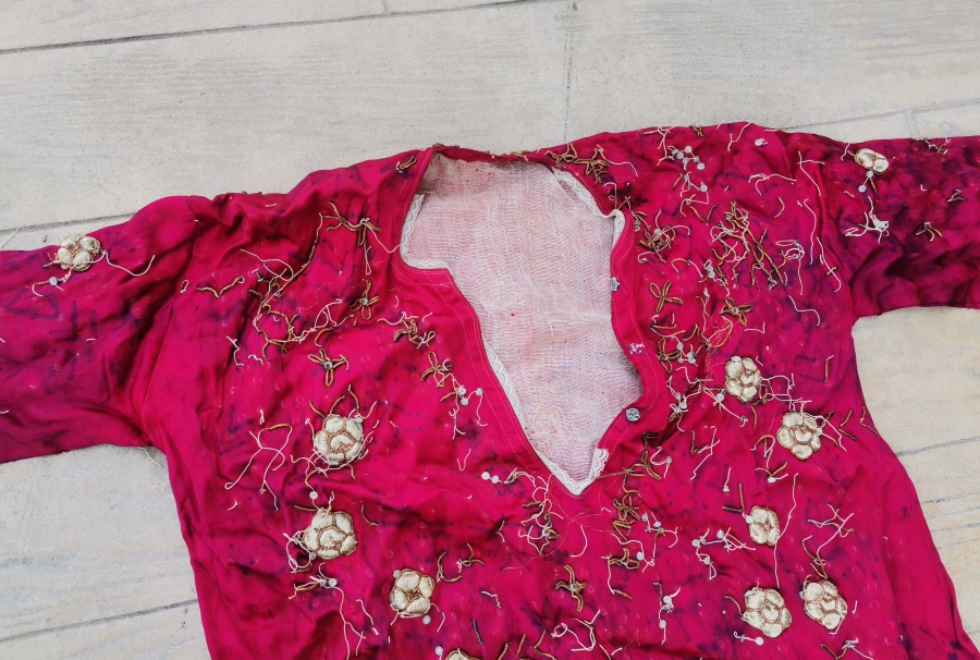 OSMANLI DÖNEMİ BALIKESİR YÖRESİ SIRMA İŞÇİLİKLİ BİNDALLI