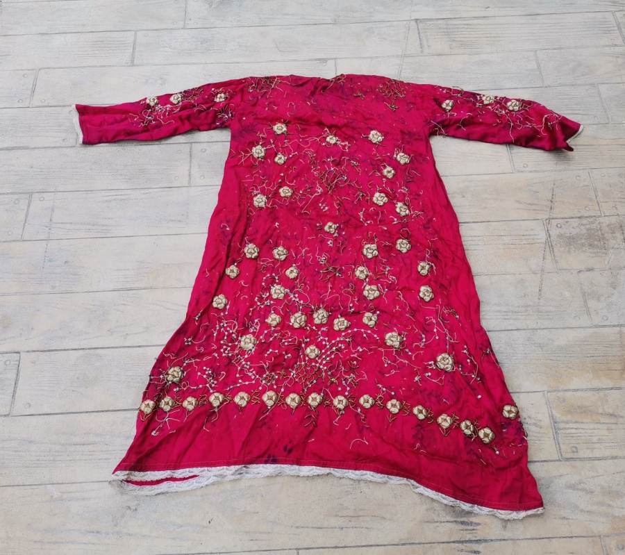 OSMANLI DÖNEMİ BALIKESİR YÖRESİ SIRMA İŞÇİLİKLİ BİNDALLI