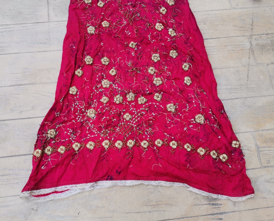 OSMANLI DÖNEMİ BALIKESİR YÖRESİ SIRMA İŞÇİLİKLİ BİNDALLI