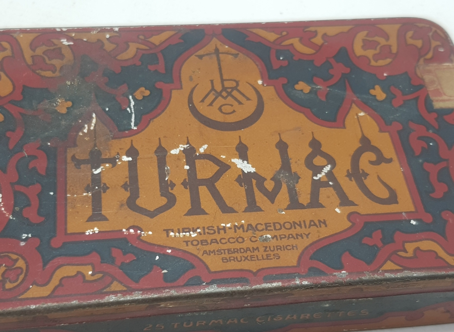 OSMANLI DÖNEMİ TURMAC ORANGE SİGARA KUTUSU