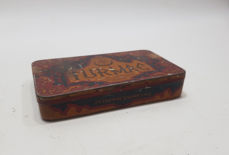 OSMANLI DÖNEMİ TURMAC ORANGE SİGARA KUTUSU