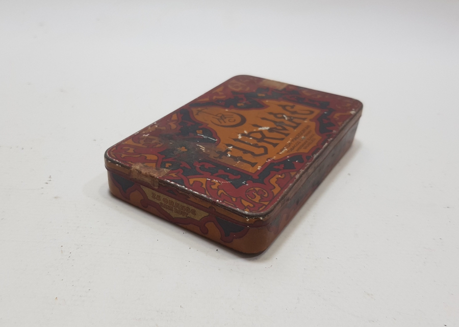 OSMANLI DÖNEMİ TURMAC ORANGE SİGARA KUTUSU