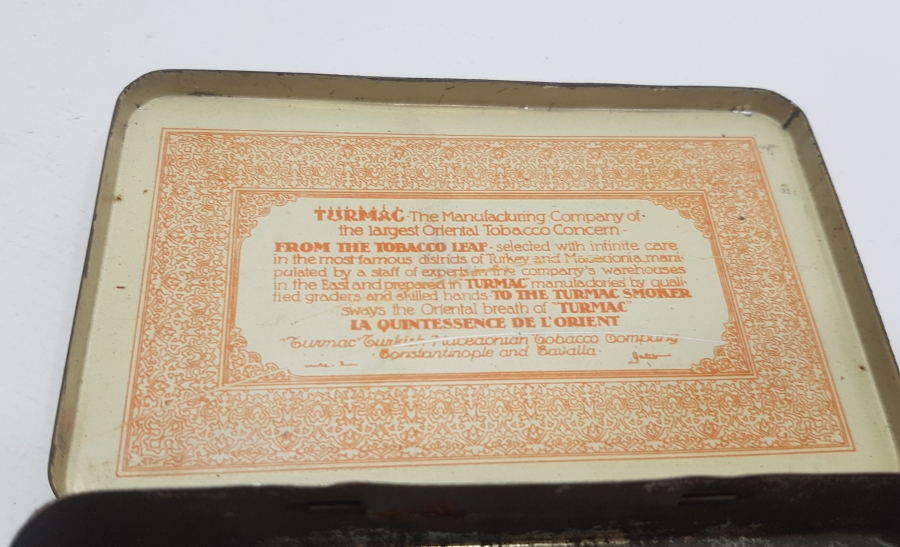 OSMANLI DÖNEMİ TURMAC ORANGE SİGARA KUTUSU