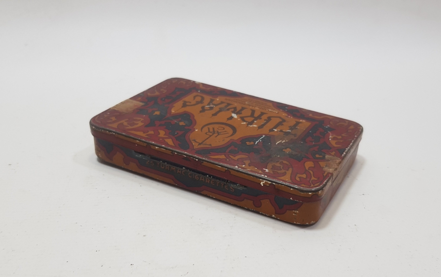 OSMANLI DÖNEMİ TURMAC ORANGE SİGARA KUTUSU