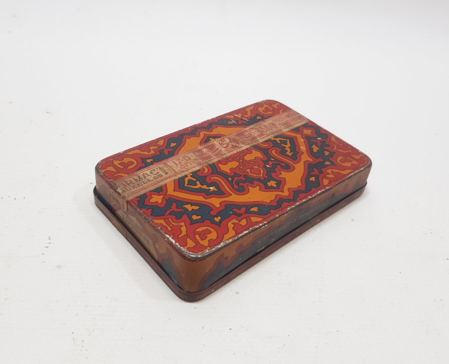OSMANLI DÖNEMİ TURMAC ORANGE SİGARA KUTUSU