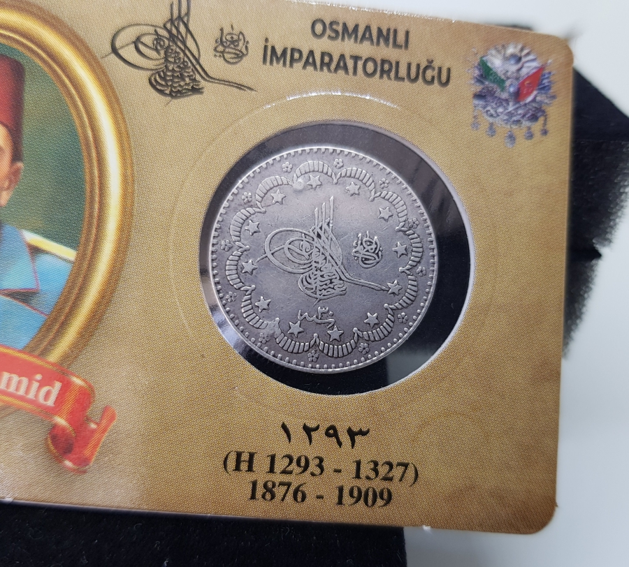 ABDÜLHAMİT HAN DÖNEMİ KOLEKSİYONLUK 5 KURUŞ