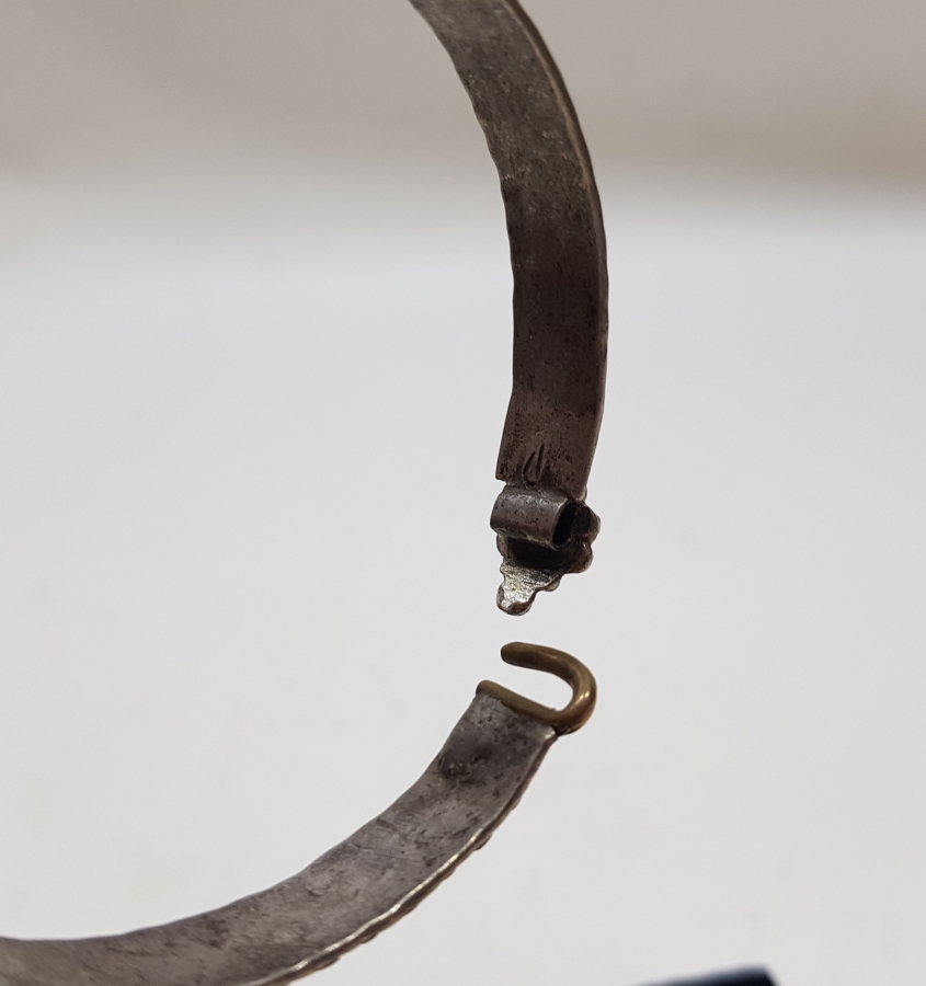 GÜHERZE İŞÇİLİKLİ YILAN BAŞLI OSMANLI DÖNEMİ ERMENİ USTA İŞİ GELİN BİLEZİĞİ