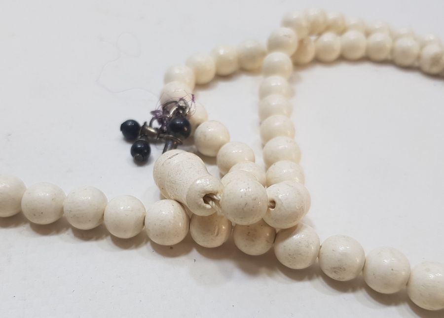 LÜLE TAŞINDAN MAMUL ANTİKA NAMAZ TESPİHİ