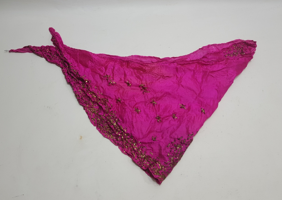 İPEK ÜZERİ TELKIRMA İŞÇİLİKLİ OSMANLI DÖNEMİ ÇOK NADİR EFE MENDİLİ