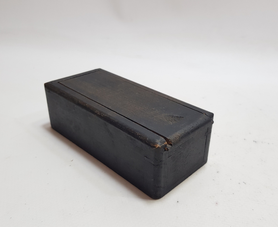 ORİJİNAL AHŞAP KUTUSUNDA 1900 BAŞLARI ANTİKA MEKANİK ALET