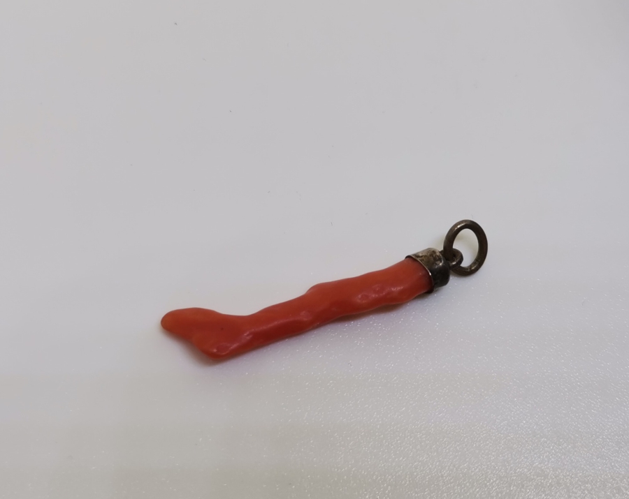 OSMANLI DÖNEMİ DOĞAL MERCAN NADİR KOLYE UCU