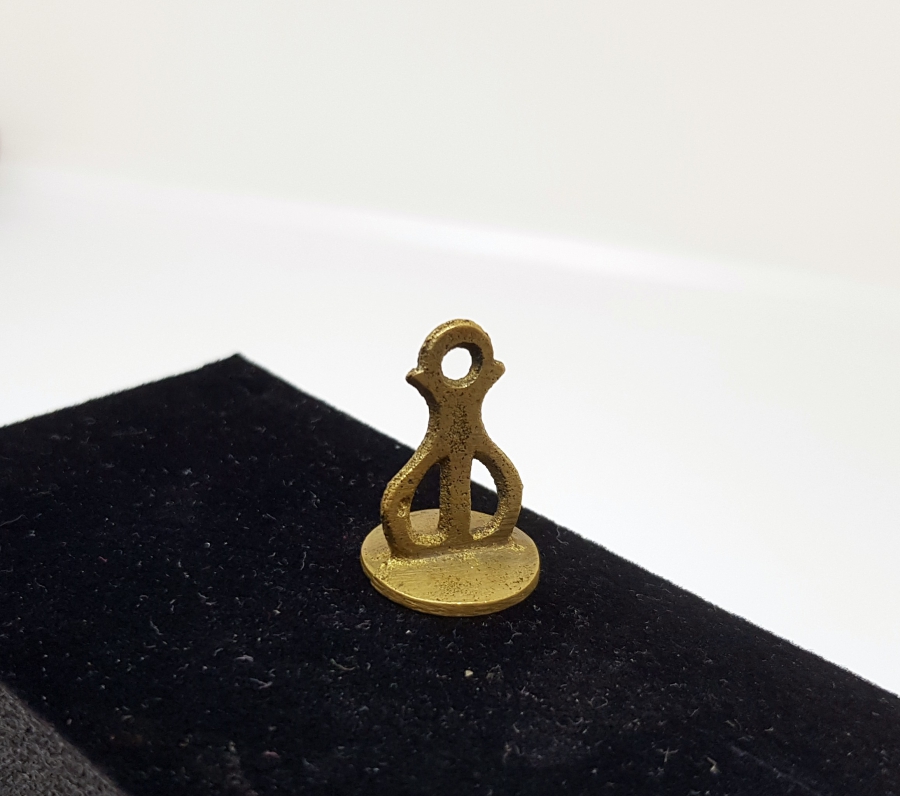 OSMANLI DÖNEMİ HAKKAK PARAFLI EL KAZIMA ŞAHIS MÜHRÜ