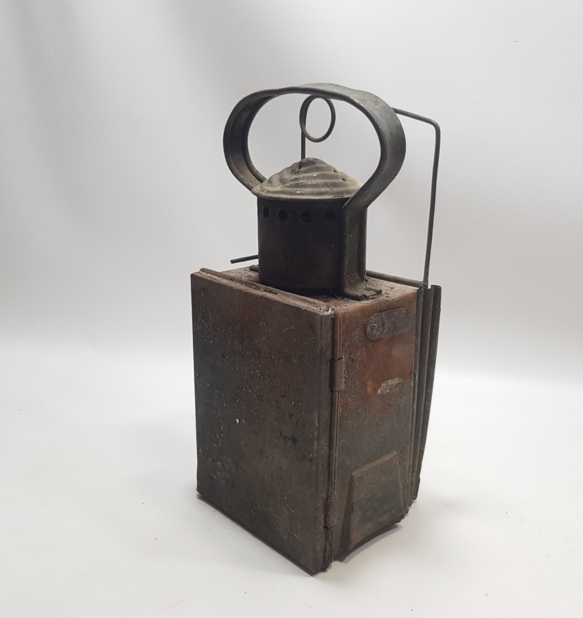 OSMANLI DÖNEMİ HALİYLE KONDİSYONDA TREN İŞARET LAMBASI