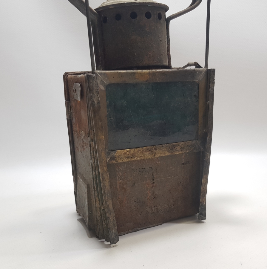 OSMANLI DÖNEMİ HALİYLE KONDİSYONDA TREN İŞARET LAMBASI