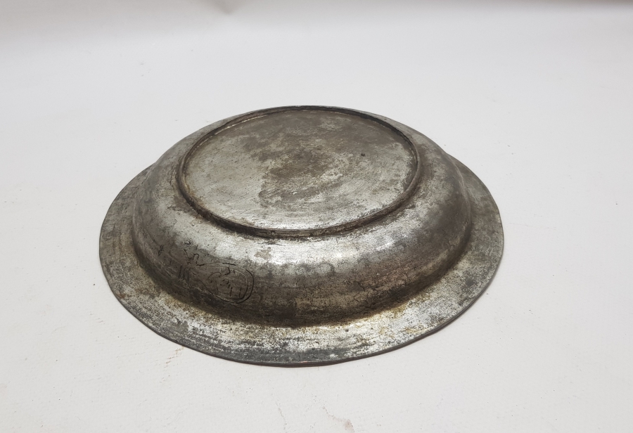 OSMANLI DÖNEMİ FERİT PAŞAYA AİT BÜYÜK BOY BAKIR TABAK