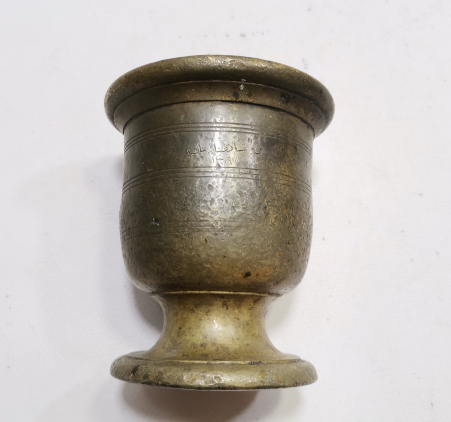 ERMENİ BİR VATANDAŞA AİT ÜZERİ OSMANLICA YAZILI ÇOK NADİR HAVAN