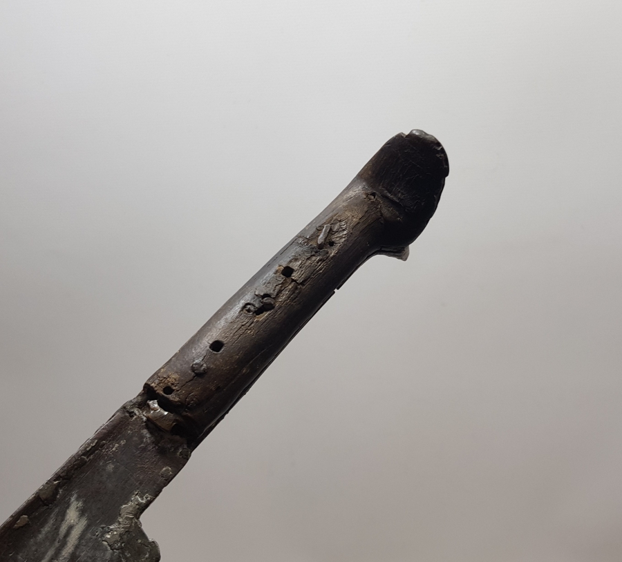 OSMANLI DÖNEMİ NADİR FORMDA ÜZERİ YAZILI ÇOK NADİR DERVİŞ YATAĞANI