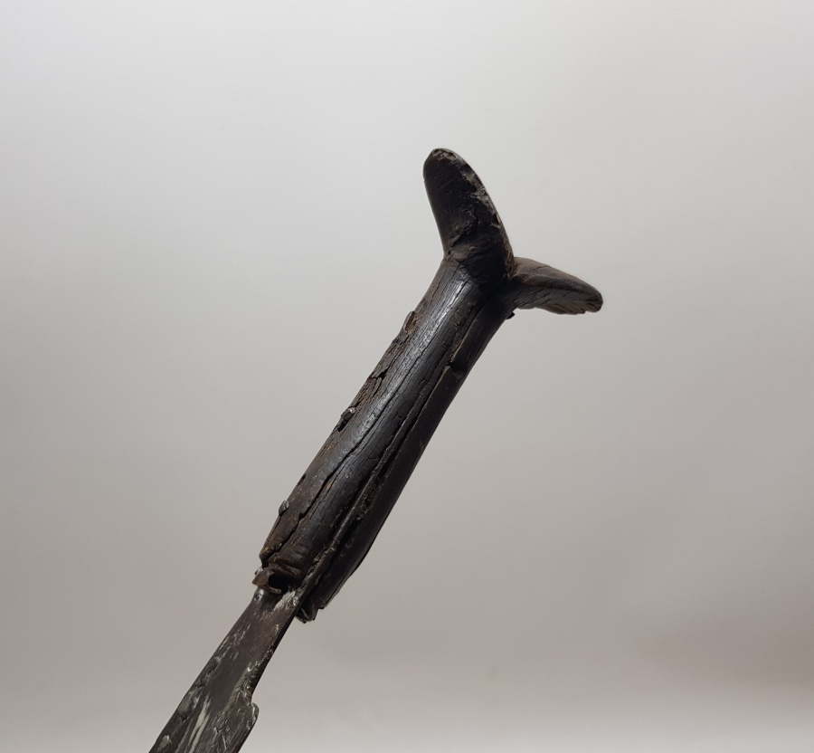 OSMANLI DÖNEMİ NADİR FORMDA ÜZERİ YAZILI ÇOK NADİR DERVİŞ YATAĞANI