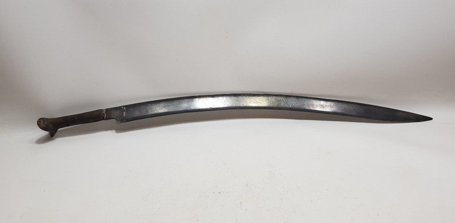 OSMANLI DÖNEMİ NADİR FORMDA ÜZERİ YAZILI ÇOK NADİR DERVİŞ YATAĞANI