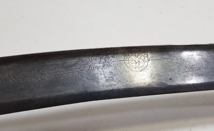 OSMANLI DÖNEMİ NADİR FORMDA ÜZERİ YAZILI ÇOK NADİR DERVİŞ YATAĞANI